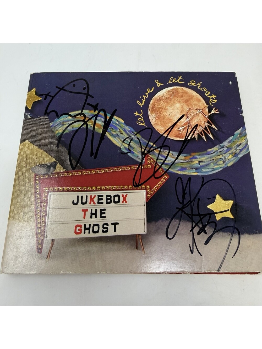 Jukebox the Ghost – Let Live & Let Ghosts CD 2008 Indie Pop Digipak - SIGNED